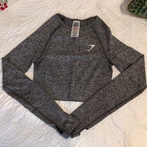 Gymshark cropped long sleeve